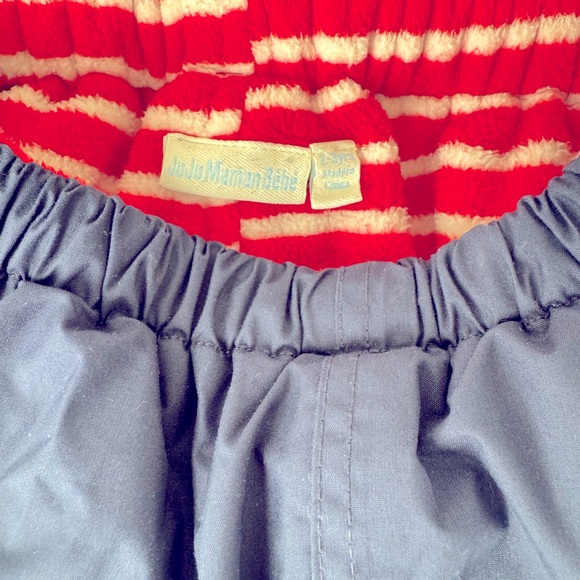 Jojo Maman Bebe Fleece-lined Waterproof snow pants / trousers in size 2-3 - Picture 2 of 6